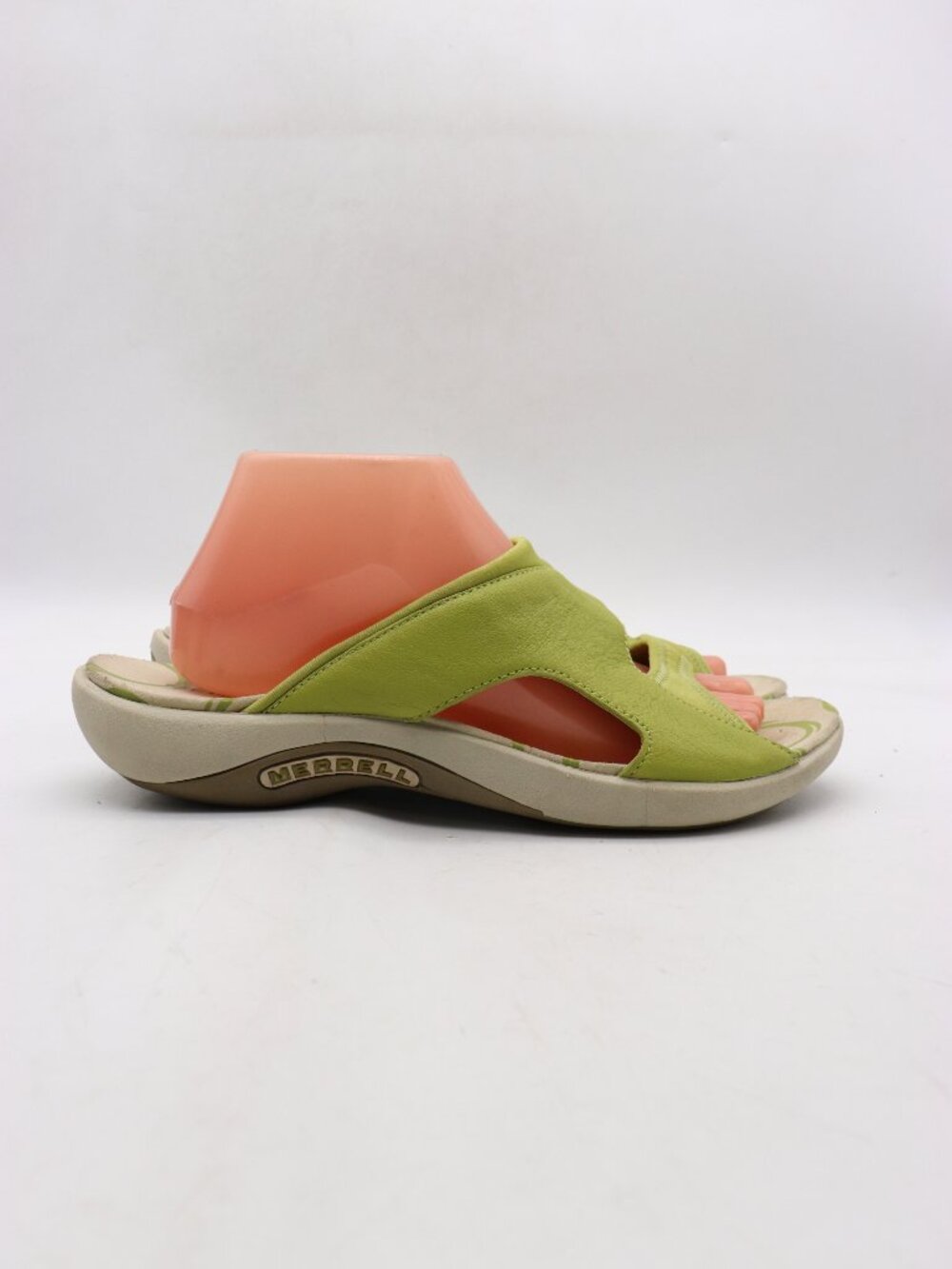Merrell Lorelei Slide Women's Size 10 Palmetto Lime Comfort Flip Flop Sandals